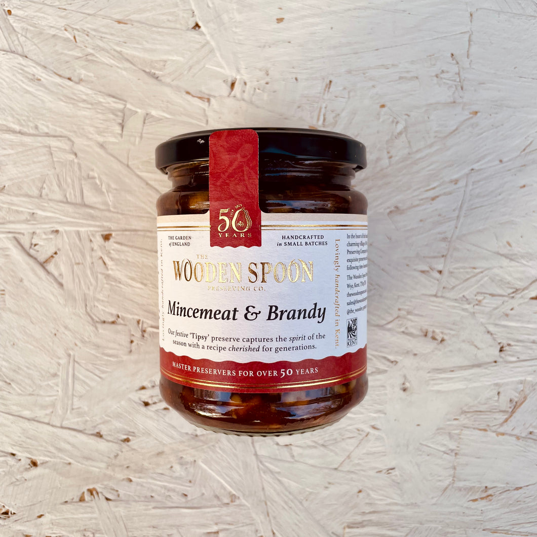 Tipsy mincemeat & brandy