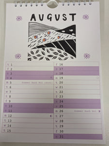 RJS Print 2024 calendar