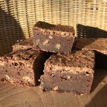 Load image into Gallery viewer, Dark chocolate &amp; walnut brownies
